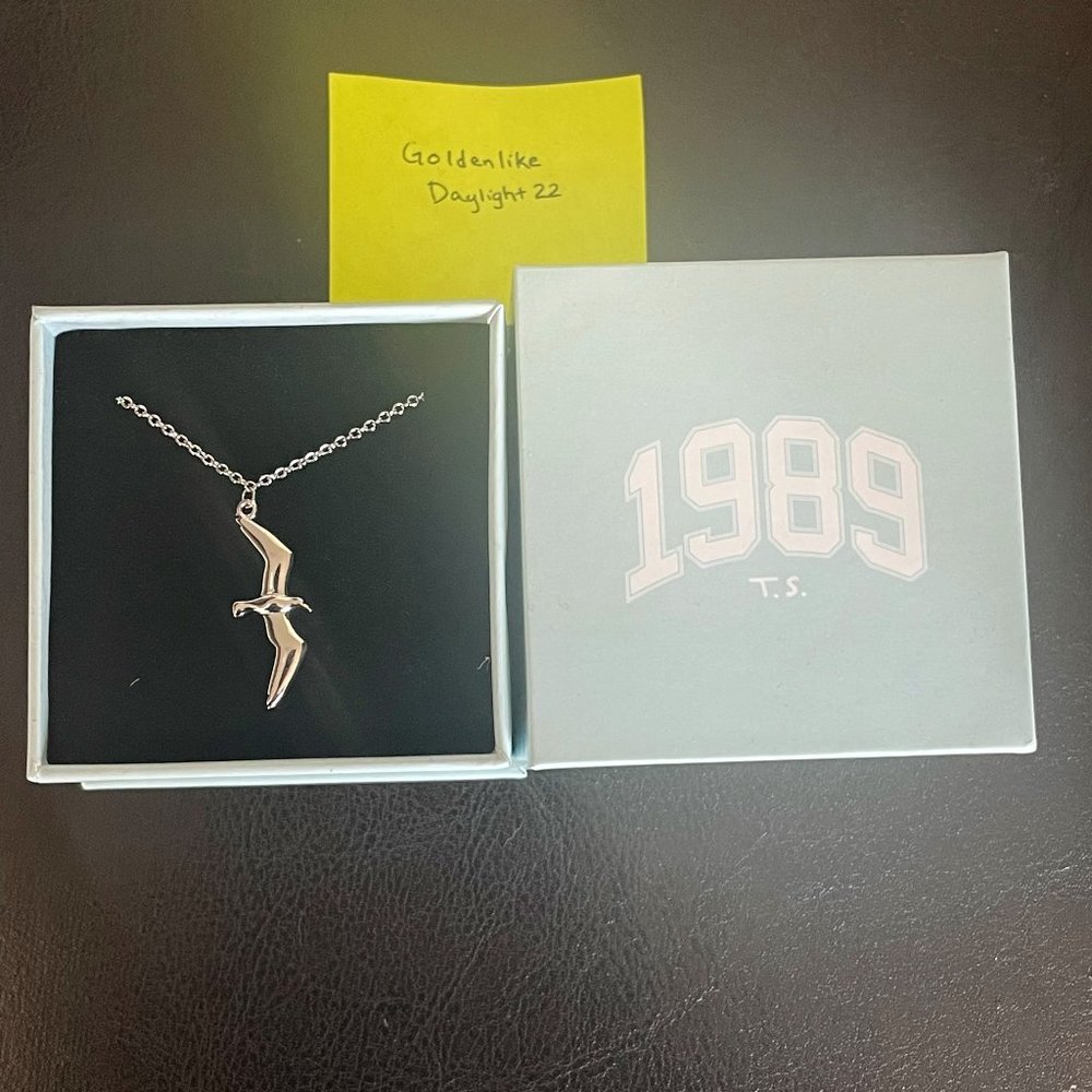 1989 Seagull Necklace - Authentic Taylor Swift Collectible